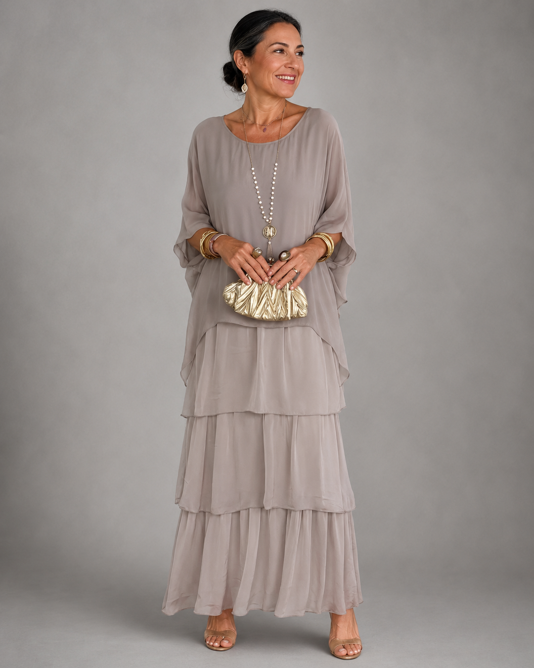 Elsa | Robe longue élégante et fluide