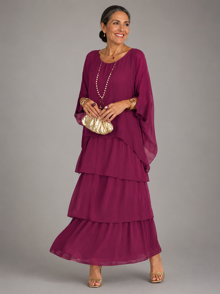 Elsa | Robe longue élégante et fluide