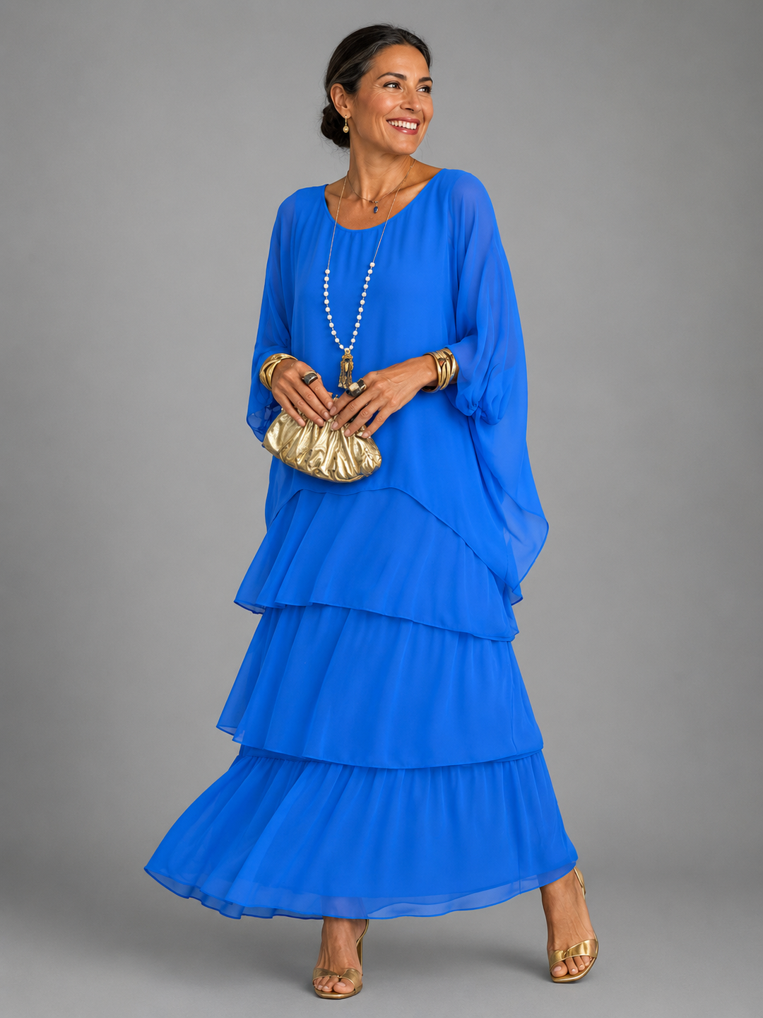 Elsa | Robe longue élégante et fluide