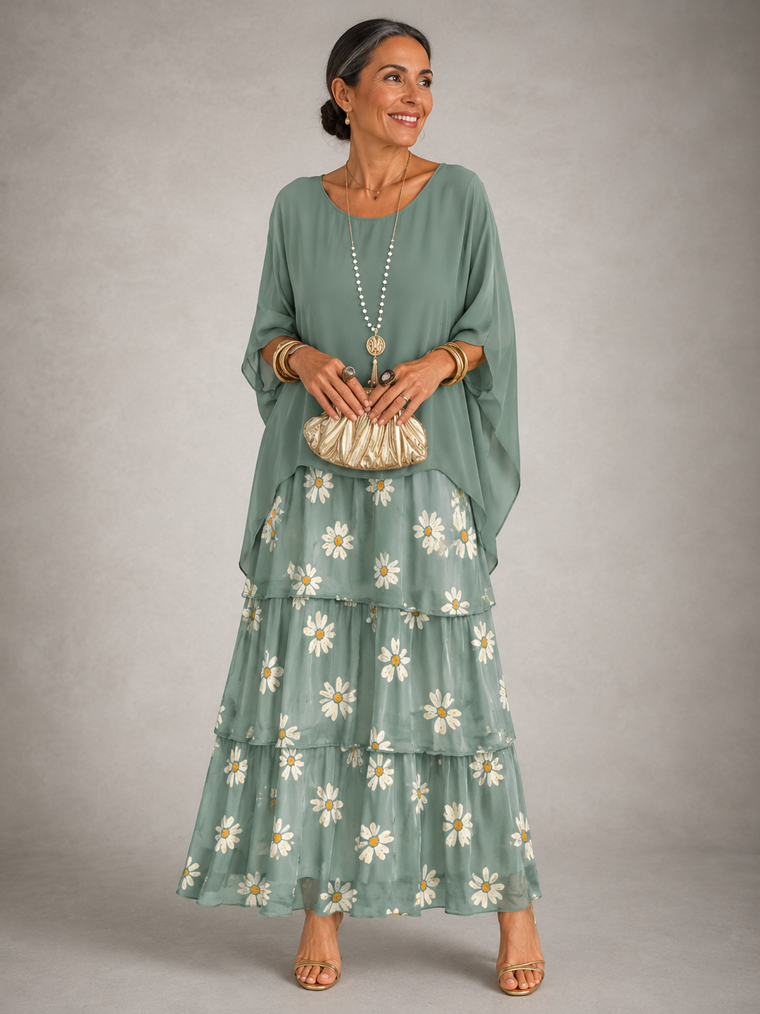 Elsa | Robe longue élégante et fluide