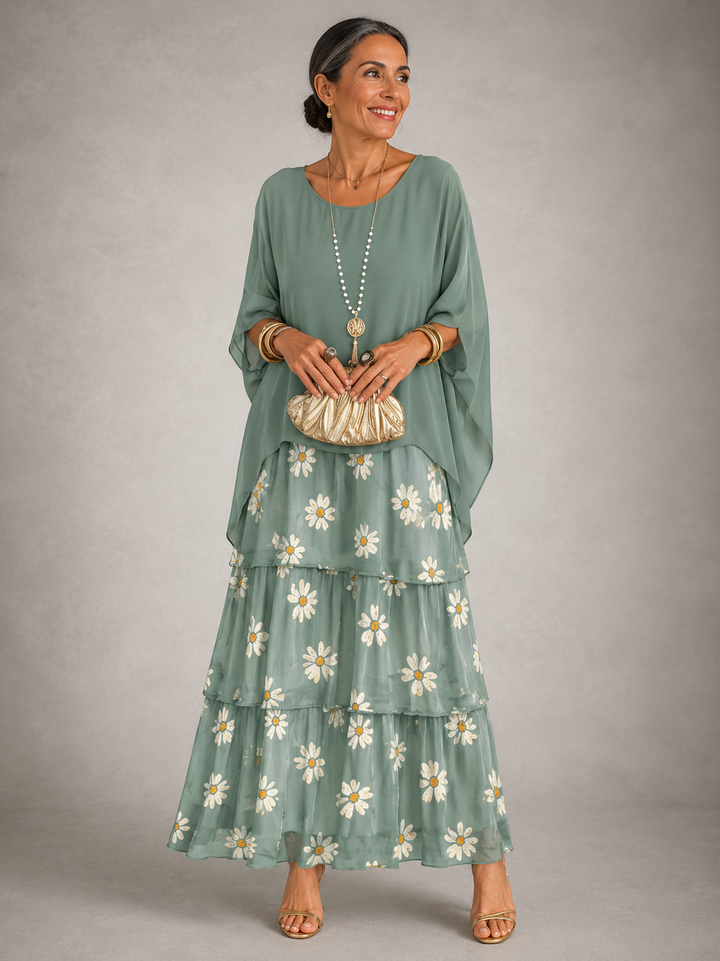 Elsa | Robe longue élégante et fluide