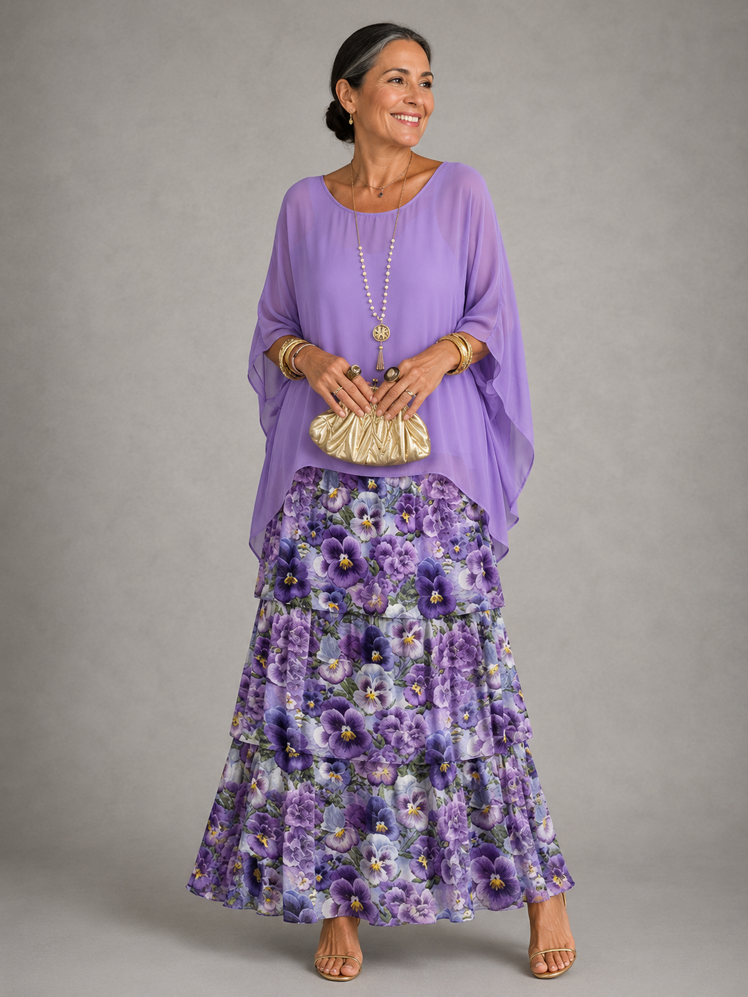 Elsa | Robe longue élégante et fluide