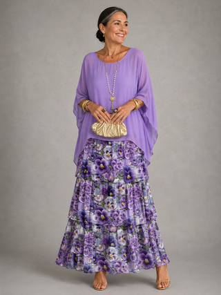 Elsa | Robe longue élégante et fluide