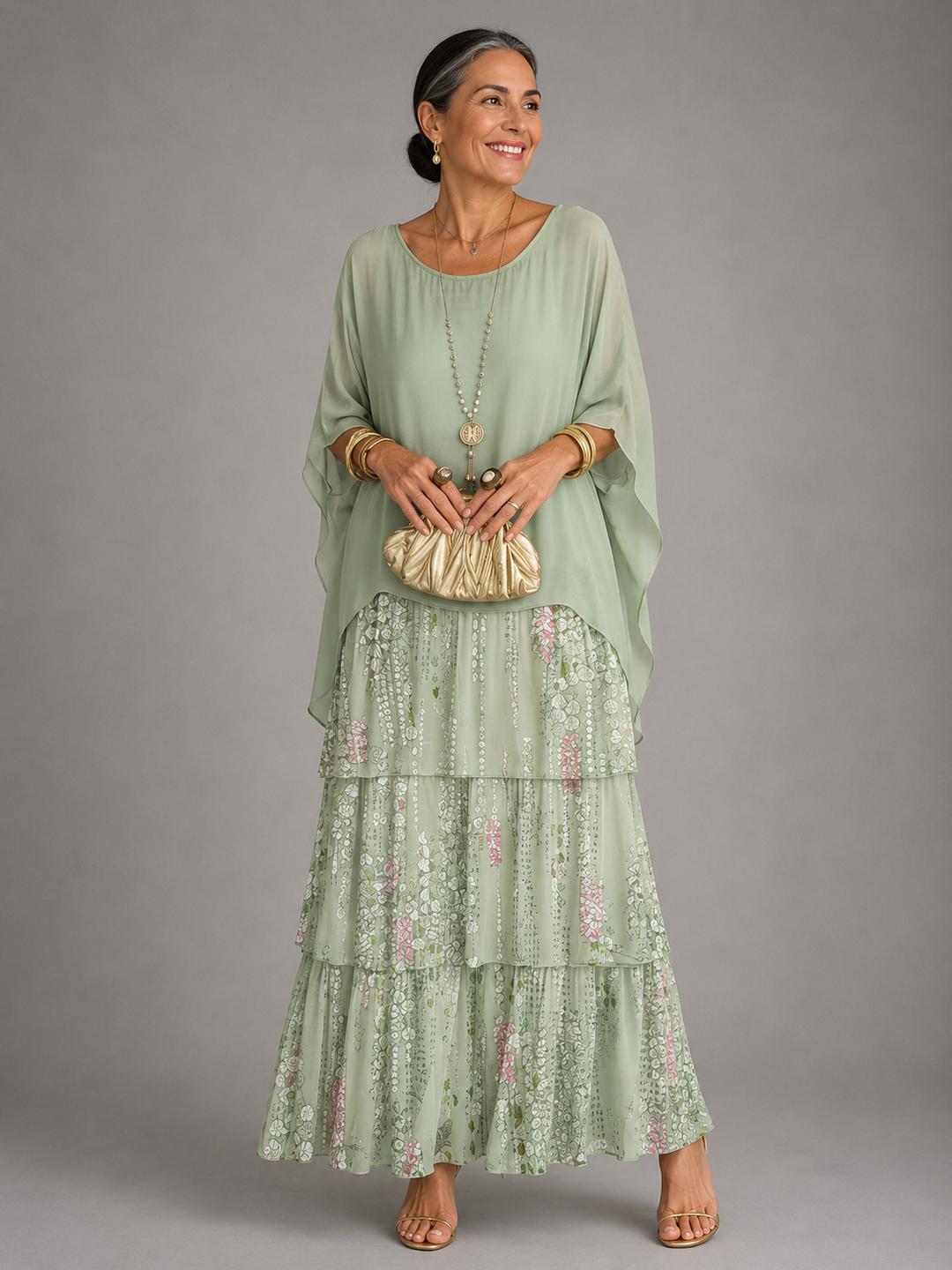 Elsa | Robe longue élégante et fluide