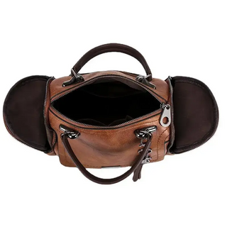 Gabrielle Lumière | Sac à main en cuir véritable