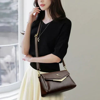 Claire Marais | Sac à main en cuir véritable