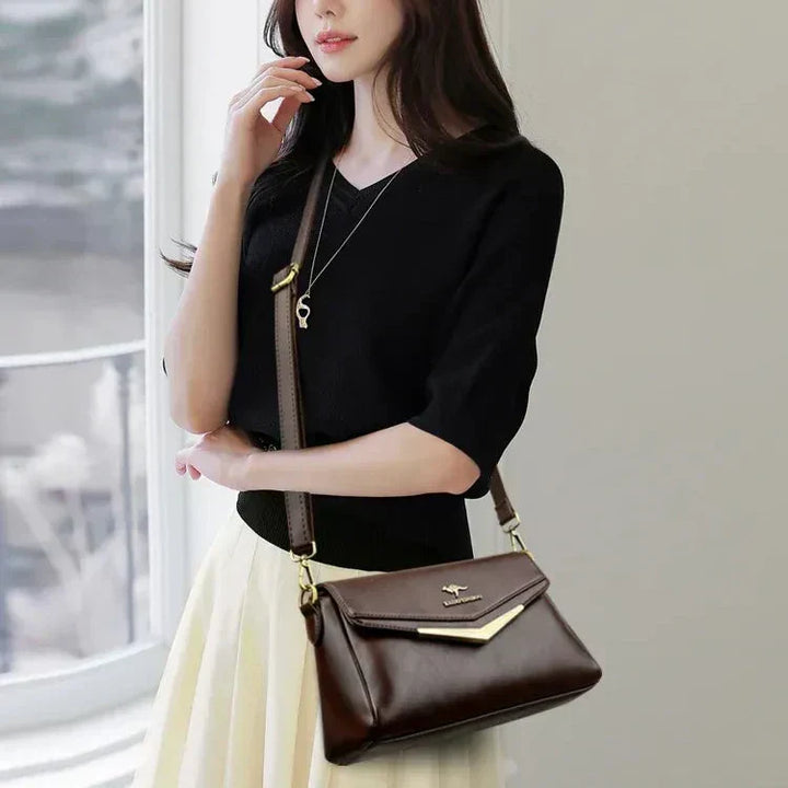 Claire Marais | Sac à main en cuir véritable