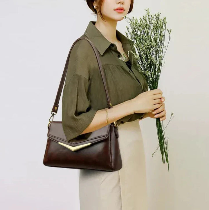 Claire Marais | Sac à main en cuir véritable