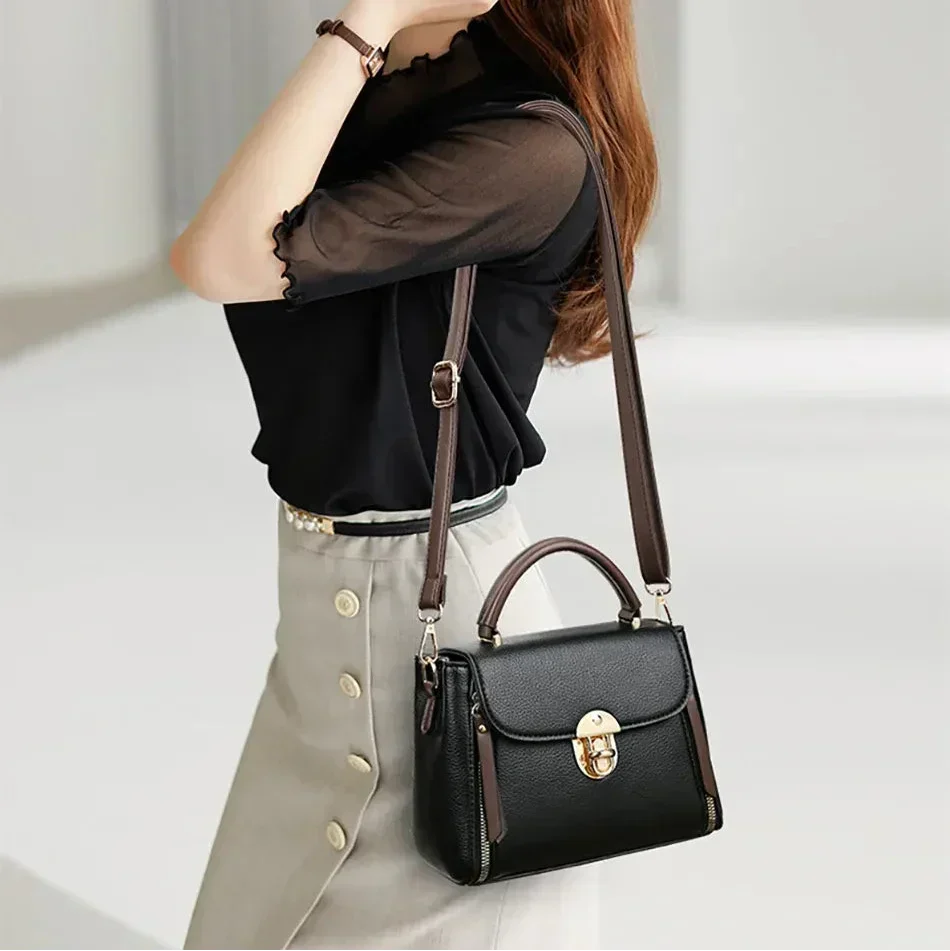 Capucine Marais | Sac à main en cuir véritable
