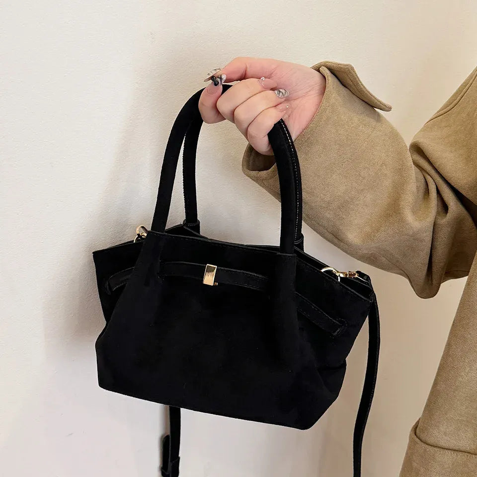 Amélie Marais | Sac à main en daim