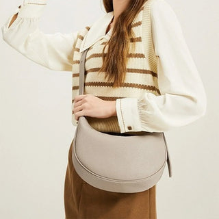 Capucine Opéra | Sac à main en cuir véritable