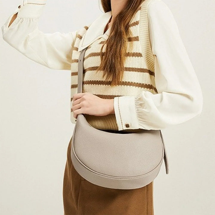 Capucine Opéra | Sac à main en cuir véritable