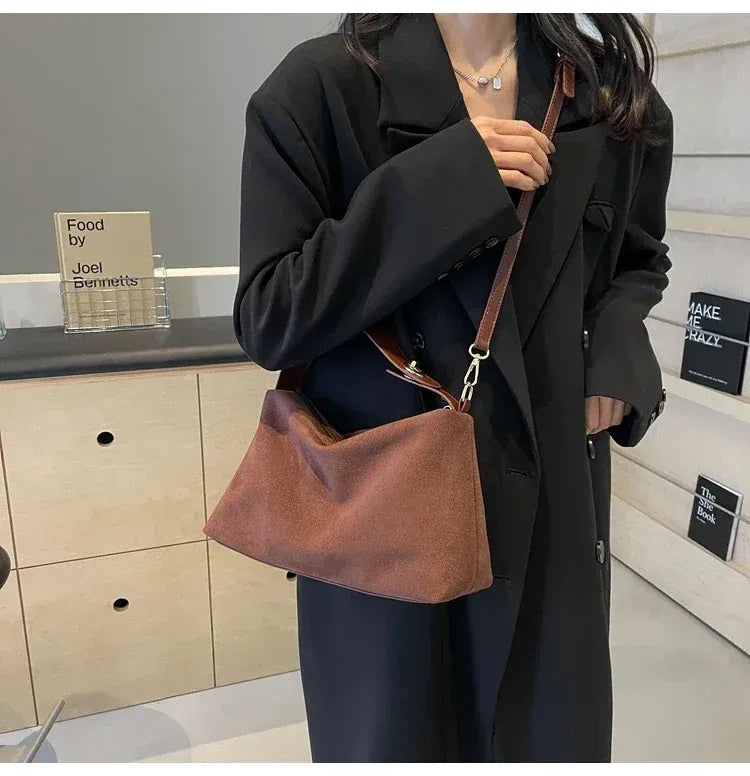 Aurélie Opéra | Sac à main en daim