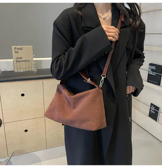 Aurélie Opéra | Sac à main en daim