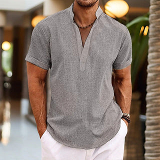 Matthieu | Chemise popover texturée