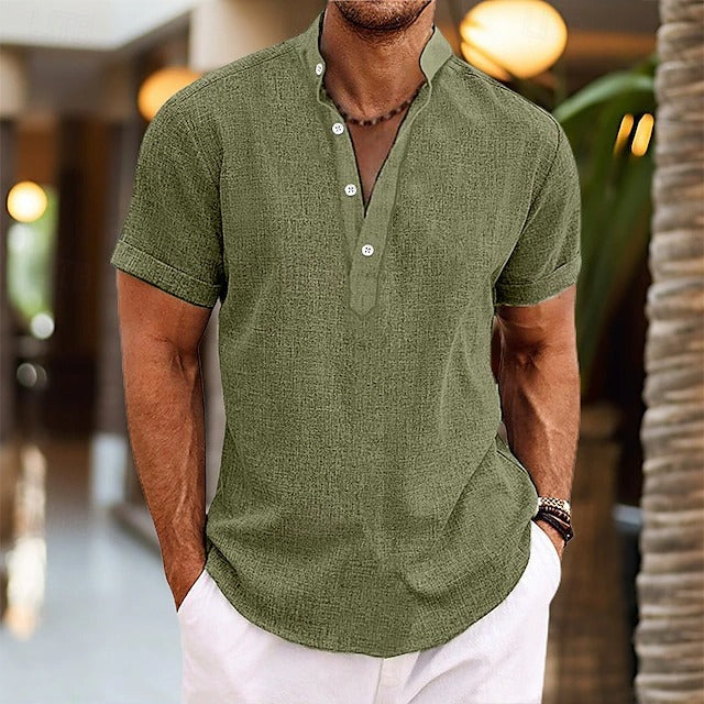 Matthieu | Chemise popover texturée