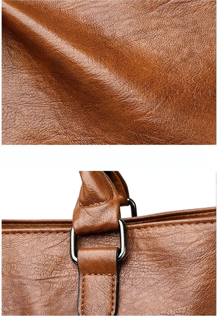 Fleur Marais | Sac à main en cuir véritable