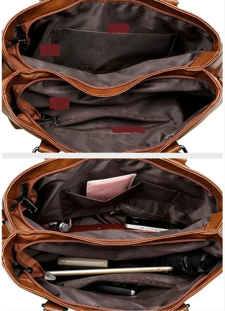 Fleur Marais | Sac à main en cuir véritable