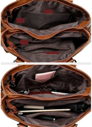 Fleur Marais | Sac à main en cuir véritable