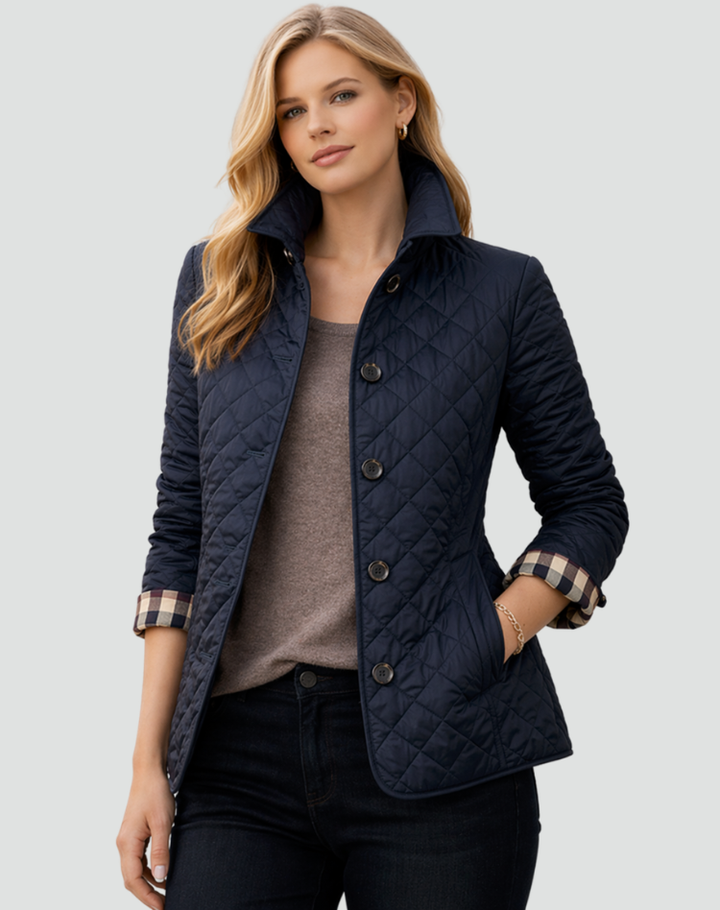 Romane | Veste matelassée boutonnée