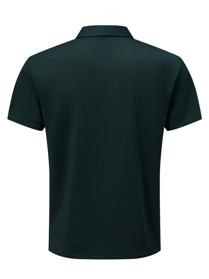 Pierre-Alexandre | Polo en maille géométrique
