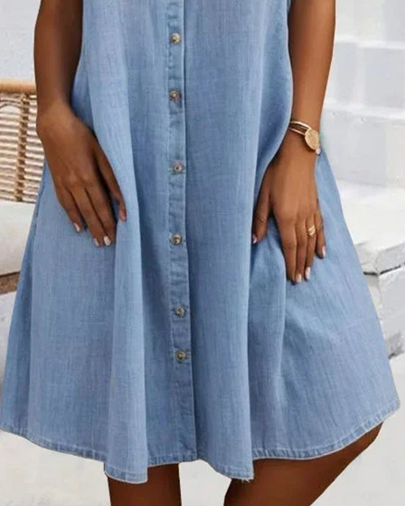 Yasmine | Robe-chemise en jean