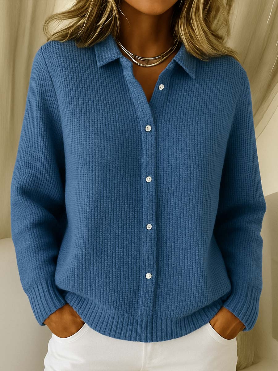 Marielle | Cardigan doux à boutons