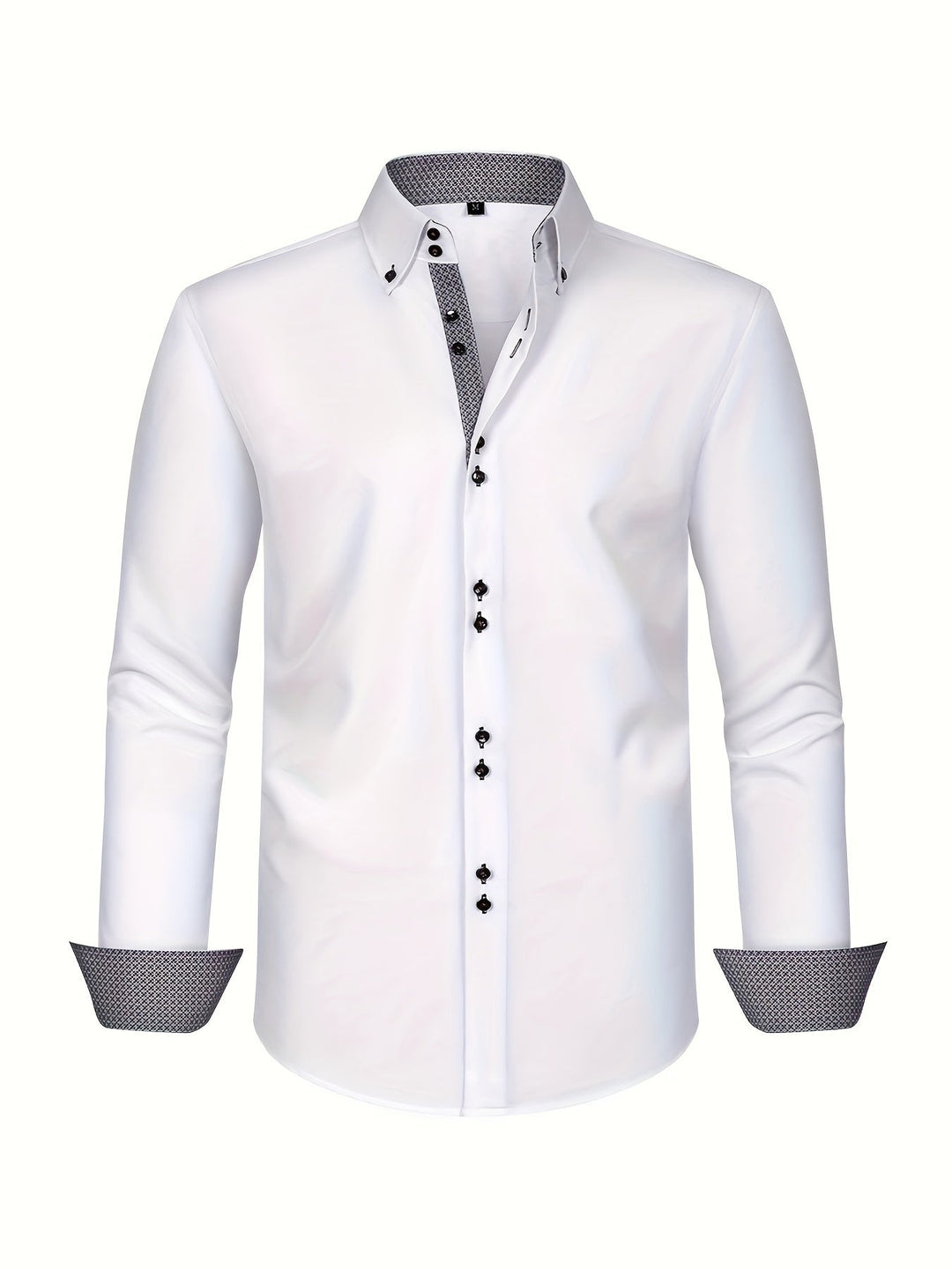 Ambroise | Chemise élégante légère avec détails contrastés