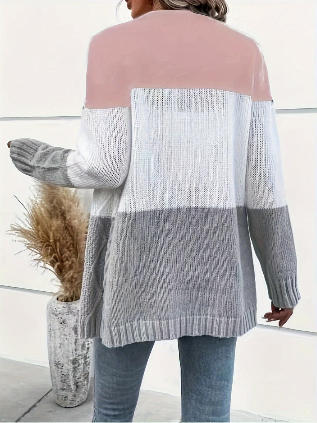 Nathalie | Gilet patchwork chaud