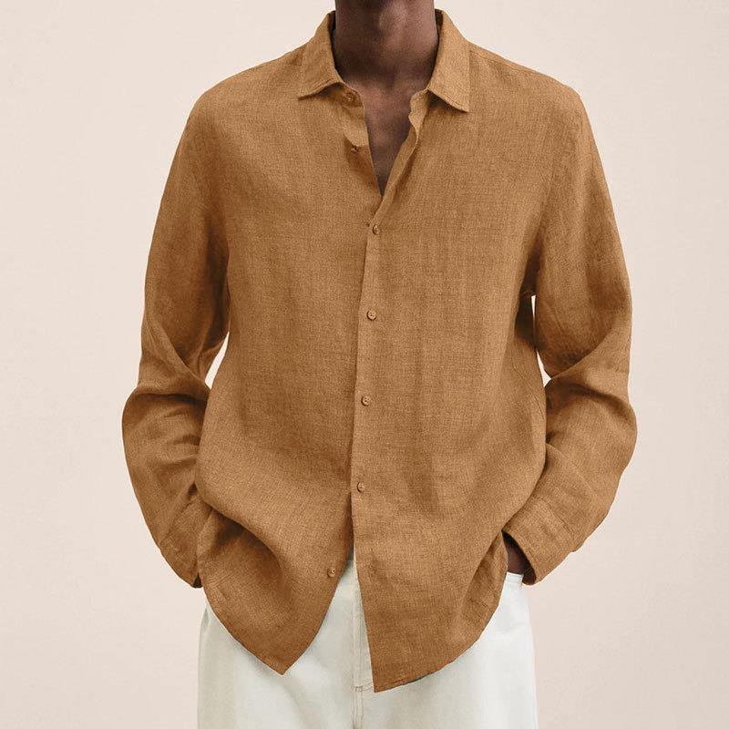 Timothée | Chemise à boutons en lin