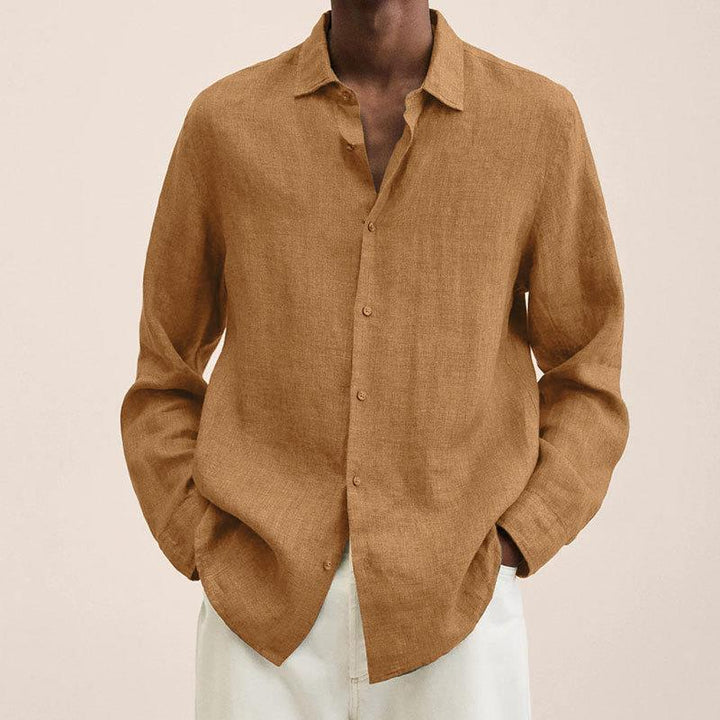 Timothée | Chemise à boutons en lin