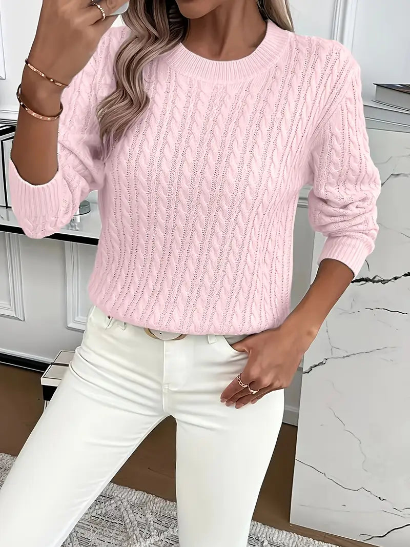 Nadine | Pull chic en maille raffinée