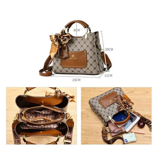 Adèle Lumière | Sac à main en cuir véritable