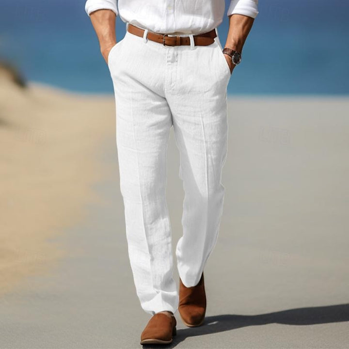 Antoine | Pantalon haut de gamme en lin