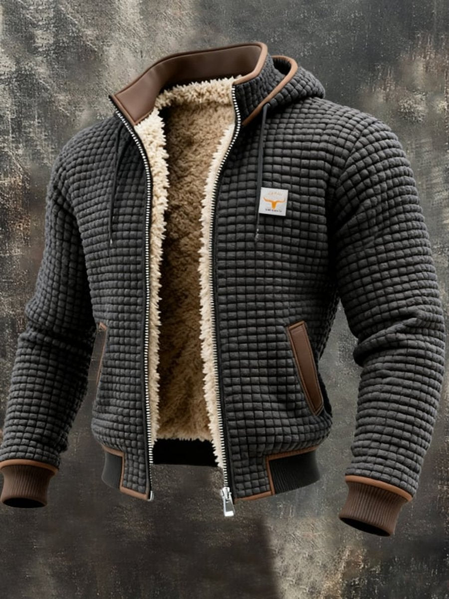 Émile | Veste matelassée doublée en polaire