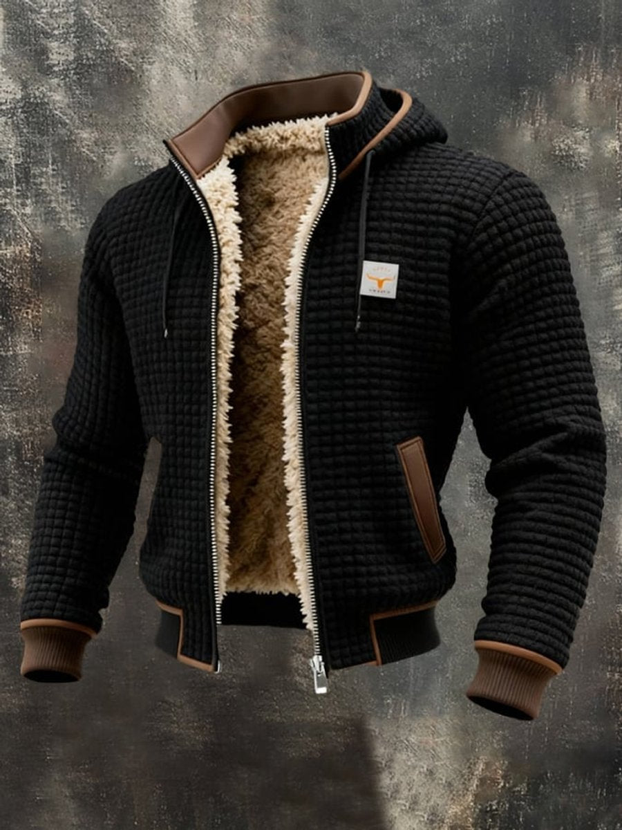 Émile | Veste matelassée doublée en polaire