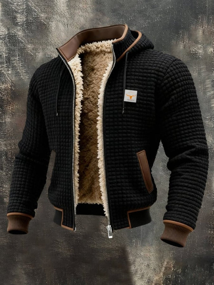 Émile | Veste matelassée doublée en polaire