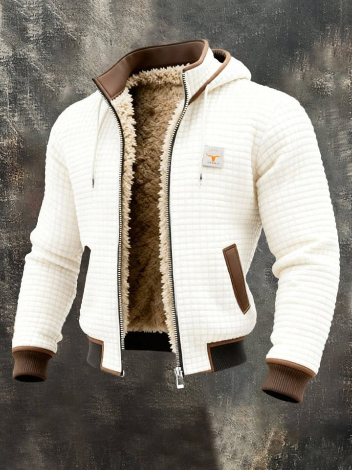 Émile | Veste matelassée doublée en polaire