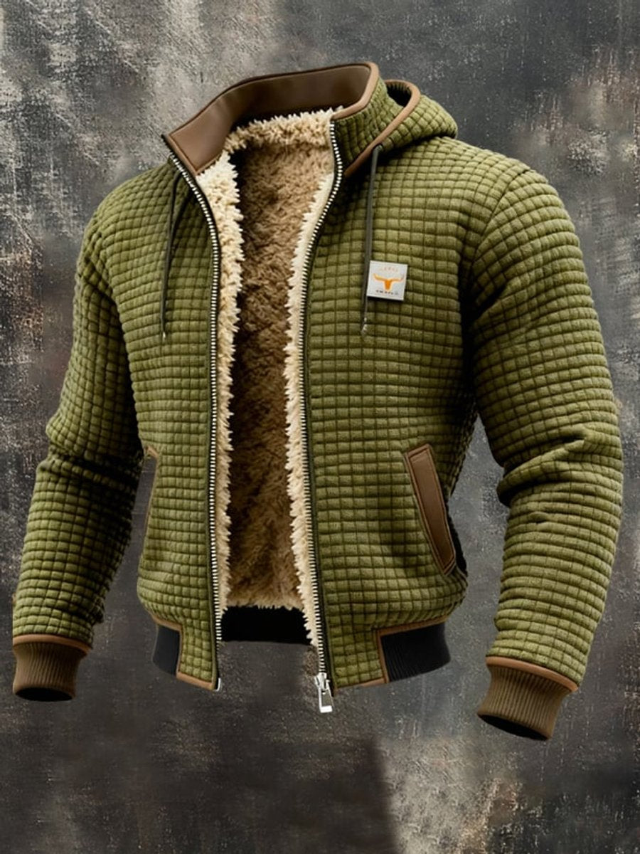 Émile | Veste matelassée doublée en polaire