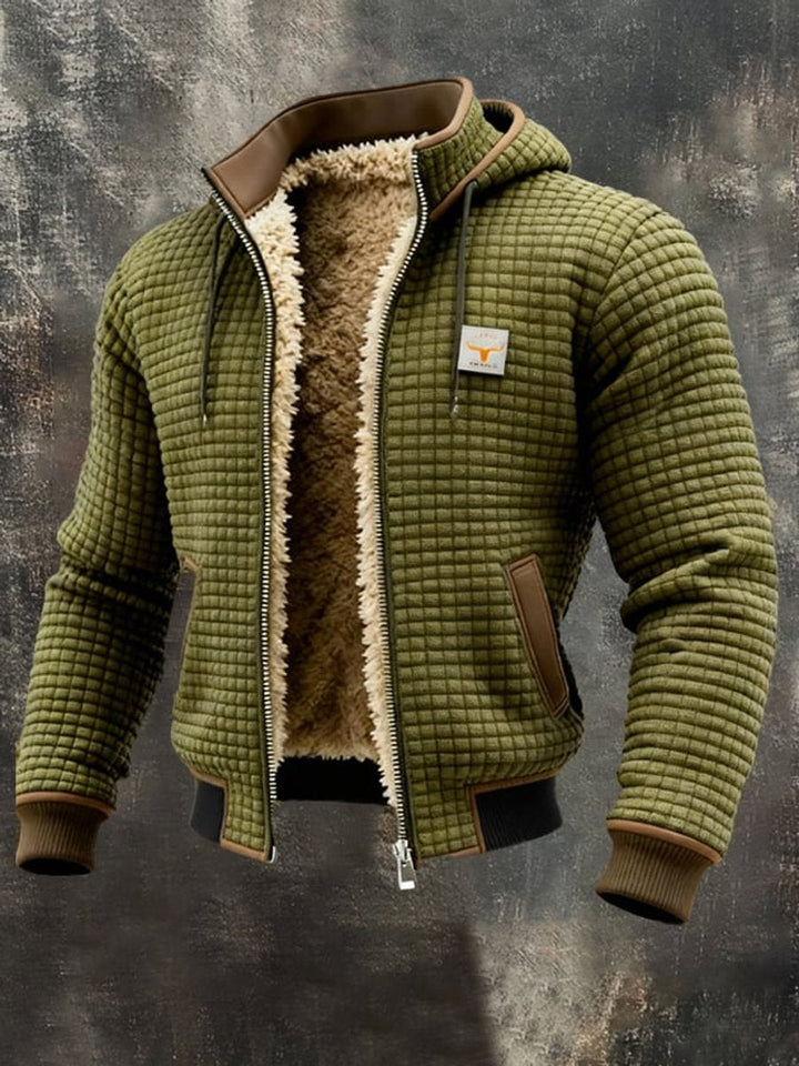 Émile | Veste matelassée doublée en polaire