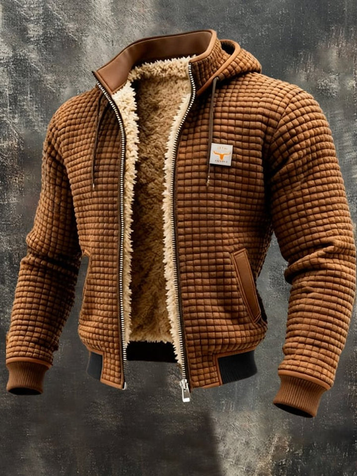 Émile | Veste matelassée doublée en polaire