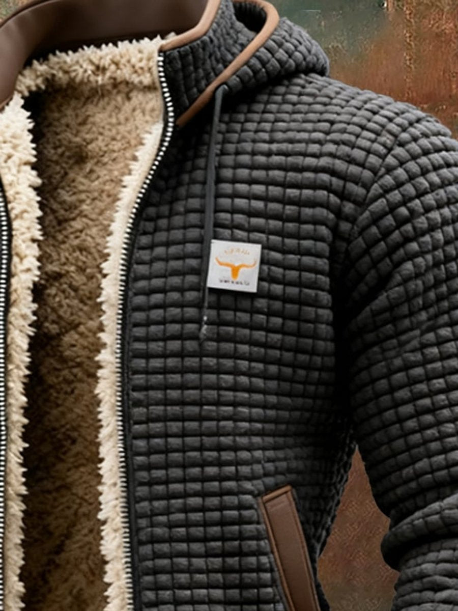 Émile | Veste matelassée doublée en polaire