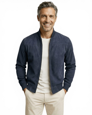 Basile | Veste en daim artisanale