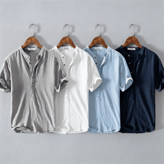 Théo | Chemise à col mao