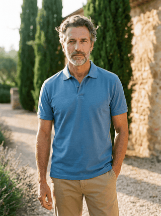 Pierre-Édouard | Polo en maille texturée