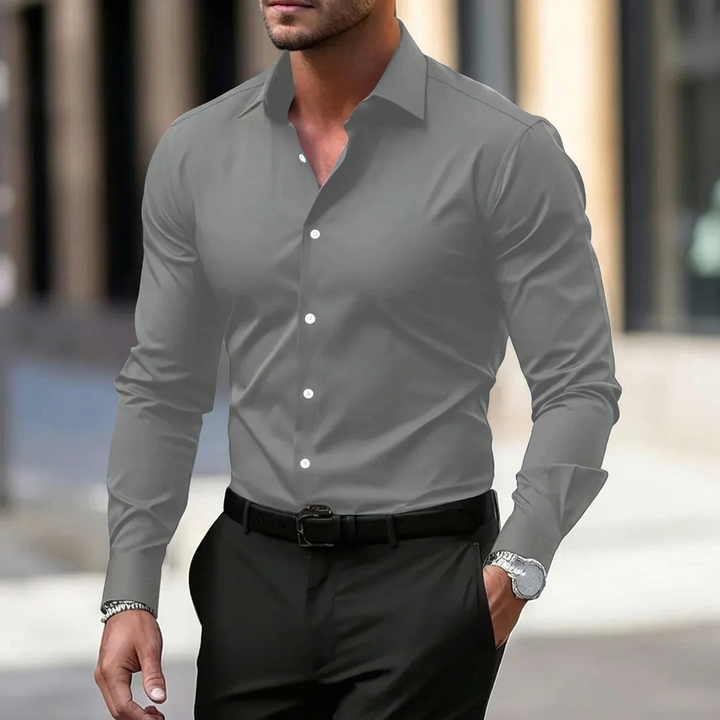 André-Louis | Chemise à col en velours