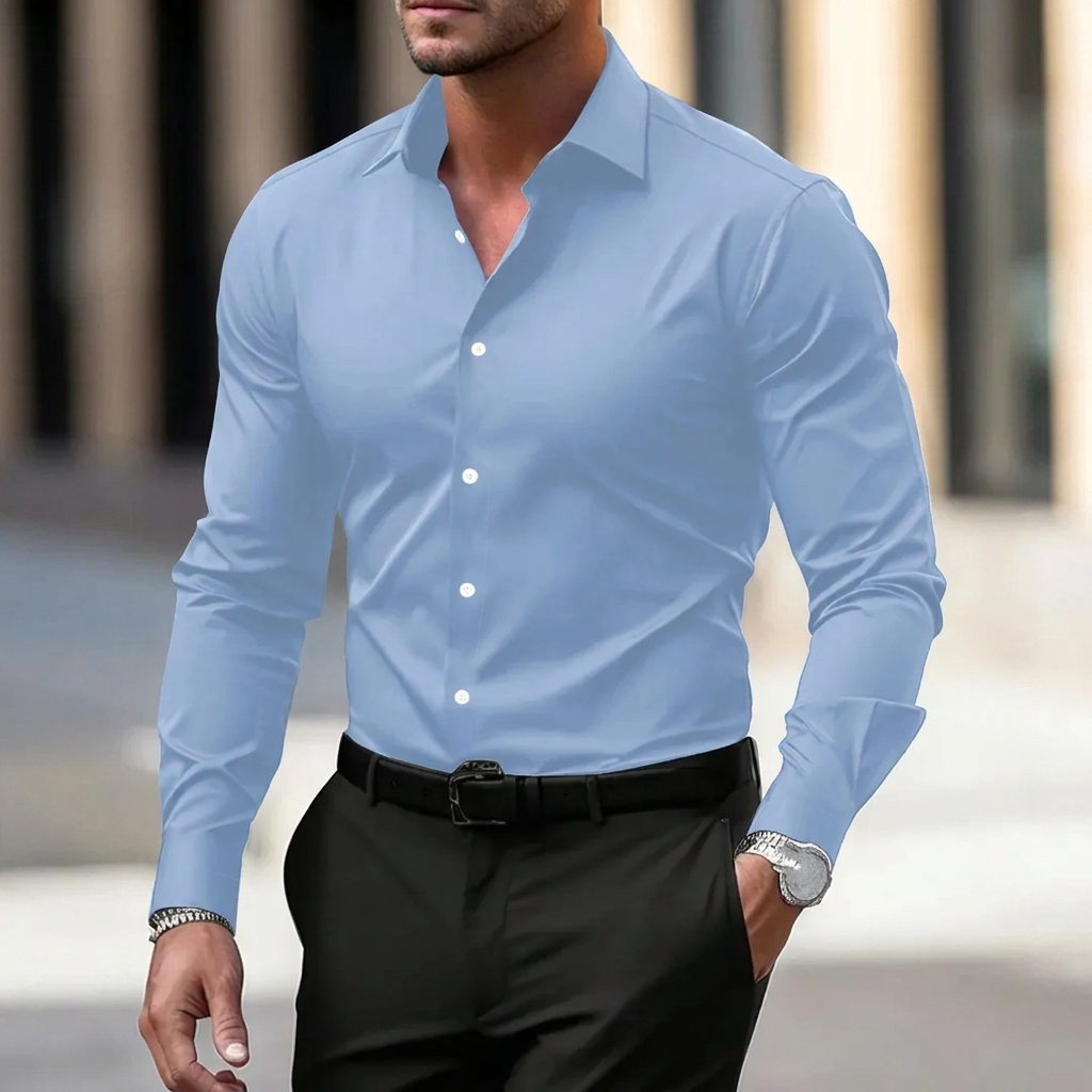 André-Louis | Chemise à col en velours