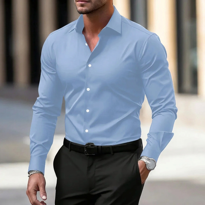 André-Louis | Chemise à col en velours