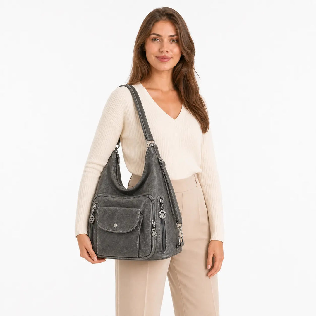 Céleste Paris | Sac à dos en cuir véritable