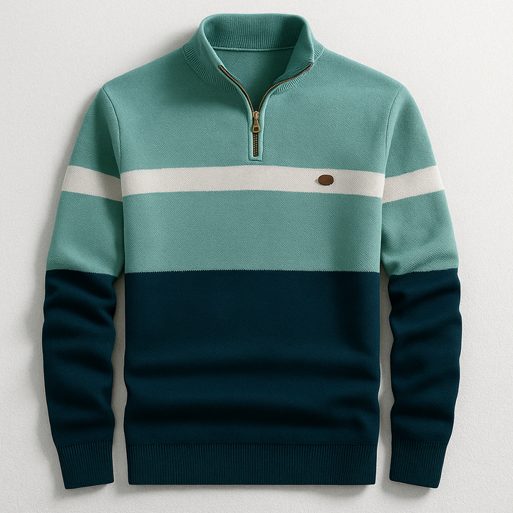 Quentin | Pull zippé au col